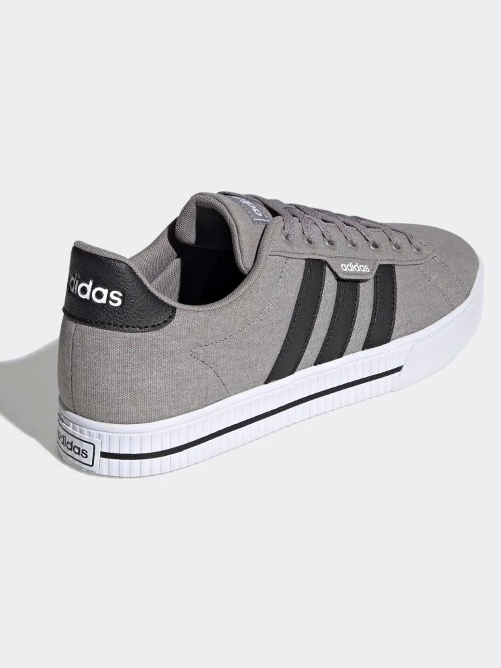 Adidas Daily 3.0 FW3270 Grey Black Low Top Skate Sneakers